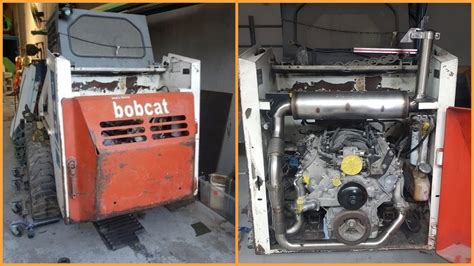 v8 swapped skid steer|bobcat skid steer for sale.